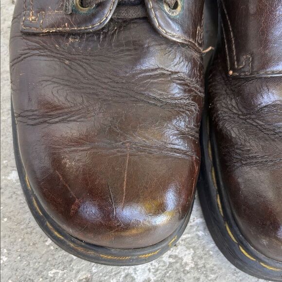 Vintage Doc Martin cushion sole chunky lace ups main image 4